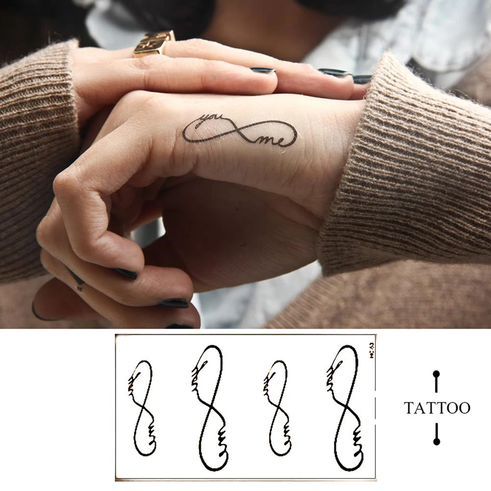 Stickers Fashion Body Art Waterproof Tattoos Removable You&ampMe Temporary Tattoo Skin Beauty 10*6cm | Красота и здоровье
