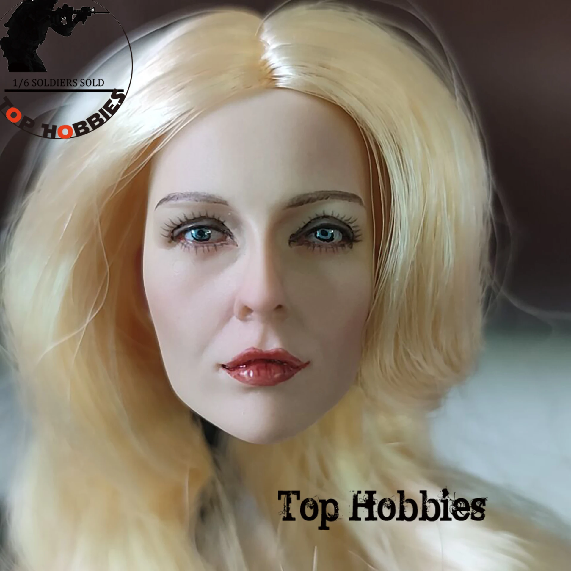1/6 KUMIK Short Hair Female Painted Head Sculpt KM-18-38 F 12" Action Figure Toy 