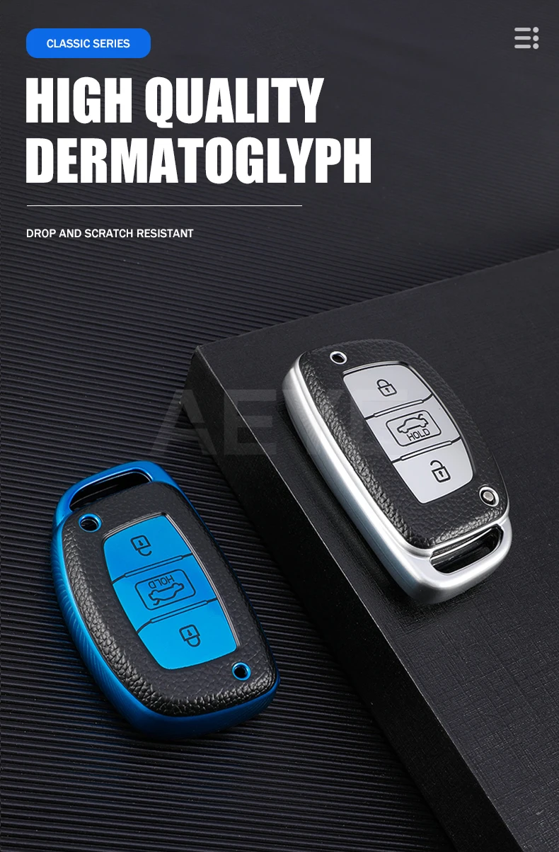 Cover Chiave/telecomando per Hyundai Ix20 i20 i30 ix35 Tucson ix25 i40 - H826bbd75c12542a0bd03978a8b0afb0cs