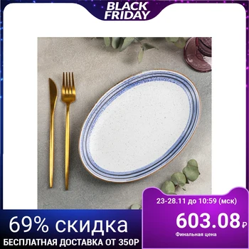 

Oval plate "Breeze", 25.5 × 18 cm
