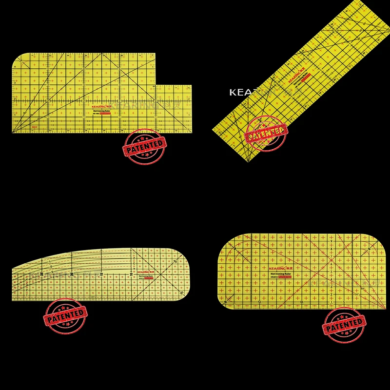 Keling High Temperature Ruler High Temperature Resistant Ironing Ruled Ironing Ruler Seam Length Ironing Ruler Ruled Ruler Cloth