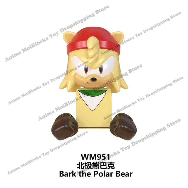 WM6086 WM6087 WM6088 LG1001 anime bricks Sonic Amy Rose Ray Storm Shadow building blocks mini action toy figure Children gifts 17