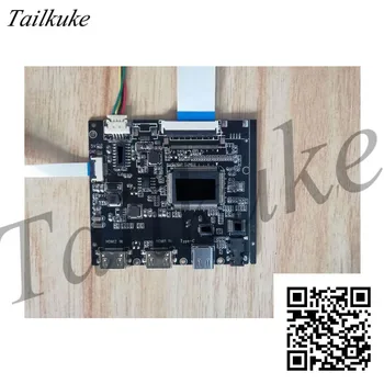 

New Ultra-thin Type-c One-wire Dual Mini HDMI Portable Display Driver Board EDP Screen Kit Shell