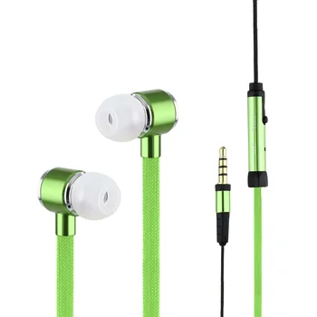 

Silicone Earmuffs and Refined Metal Cavity Fashion Sport Metal Earphone Stereo Deep Heavy Bass In-ear Hands Free Headset