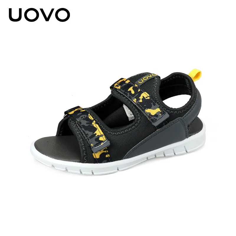 

Uovo BOY'S Sandals Girls Summer New Style Korean-style Casual Sandals Children Fly Webbing Peep-Toe Beach Shoe Fashion