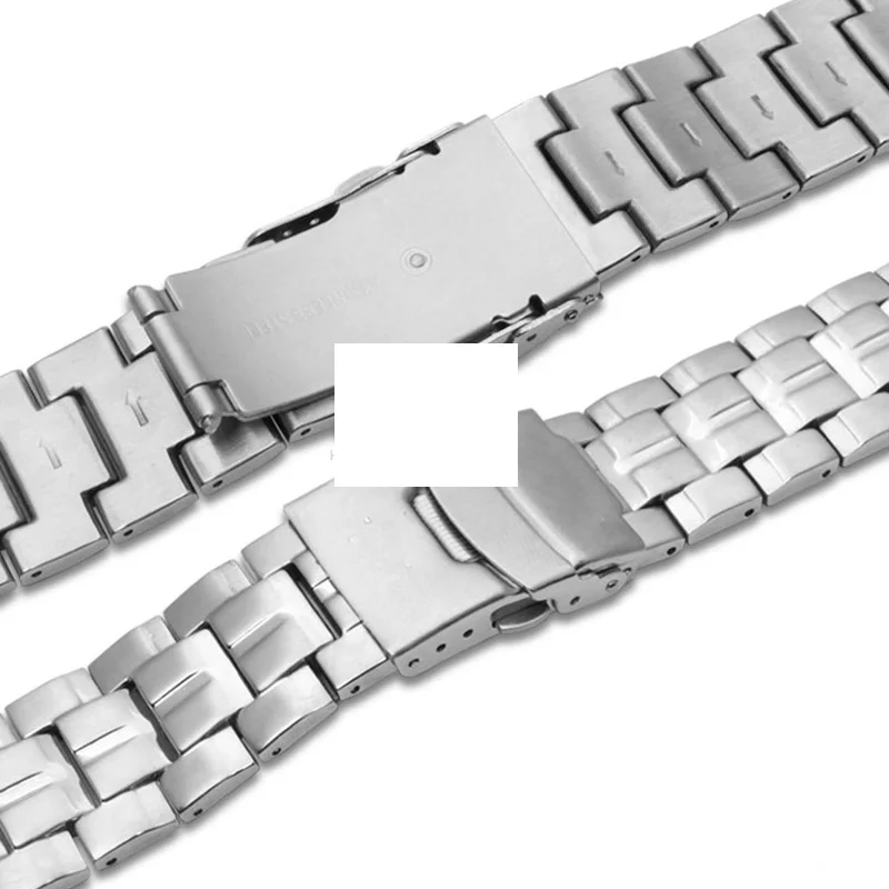High Quality Stainless Steel Watchbands For Casio EDIFICE EFE 504 EFE504  Watch Accessories Metal Strap Silver Bracelet Wristband|Watchbands| -  AliExpress