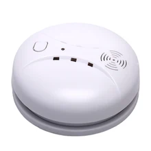 1 шт. охранная сигнализация Белый беспроводной пожаробезопасный детектор дыма портативный датчик сигнализации для домашней системы для магазина