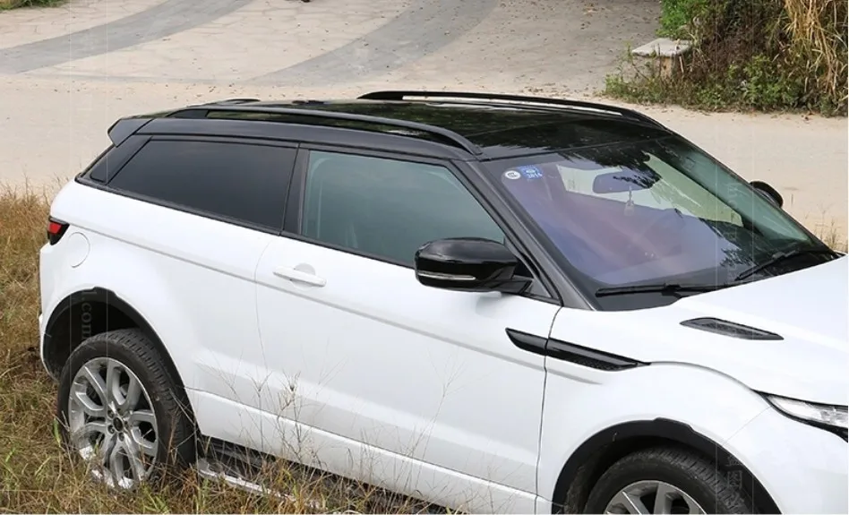 Для Land Rover Range Rover Evoque 2012- алюминиевый сплав серебристый верх Рейлинги на крышу стойки боковые полосы украшения отделка автомобильные аксессуары