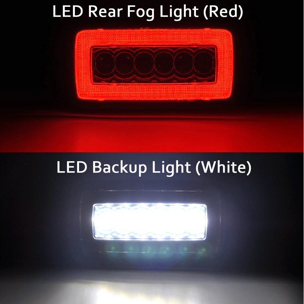 Auto Ersatz Reparaturteile 2x Led Nebelschlussleuchte Backup Lampe Fur Mercedes W463 G Klasse 86 15 Smoked Auto Motorrad Teile