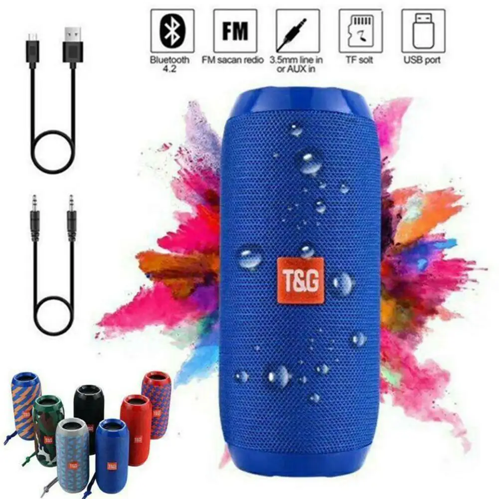 

Wireless Speakers Soundbar Subwoofer Loudspeaker Waterproof Bluetooth Speaker Portable outdoor Rechargeable