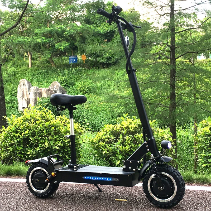 Электрический скутер LOVELION для взрослых с мощностью 60 в/3200 Вт, мощный самокат для толстых шин, больших колесных электрических скутеров с масляным тормозом