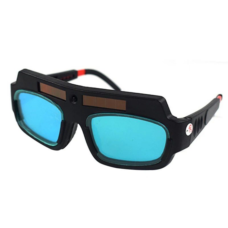 

1pc Solar Powered Auto Darkening Welding Mask Helmet Goggles Welder Glasses Arc Anti-shock Lens For Eye Protection