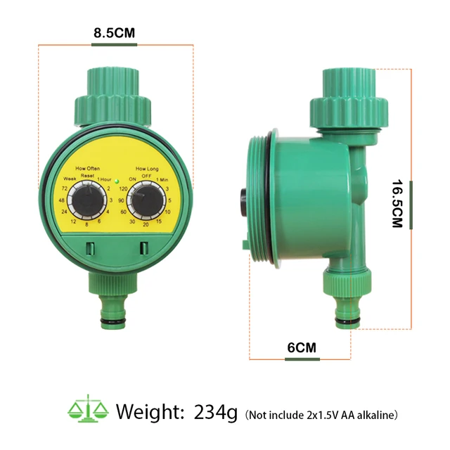 Nbbx6607 Öntöző Időzítő, Kültéri Időzített Öntözővezérlő Automatikus Sprinkler Vezérlő Programozható Szelep Tömlő Vízidő - Image 4