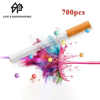 

700pcs DIY Cigarette Pops Beads Aromatic Explosion Bead Ball Cigarette Holder Menthol Cigarette Filters Smoking Accessories Tool