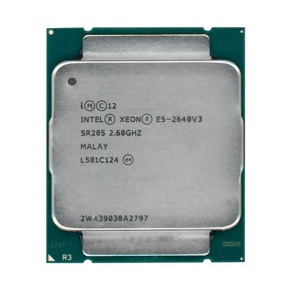 Intel Xeon E5 2640 V3 2.6GHz 20MB 8Core 90W Socket LGA 2011-3 SR205 Processor cpu top processor