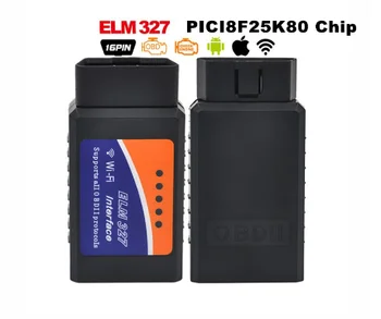

2020 High Quality V1.5 ELM327 WIFI OBDII Car Diagnostic Tool OBD2 Code Reader Scanner For IOS Android ELM WiFi 327