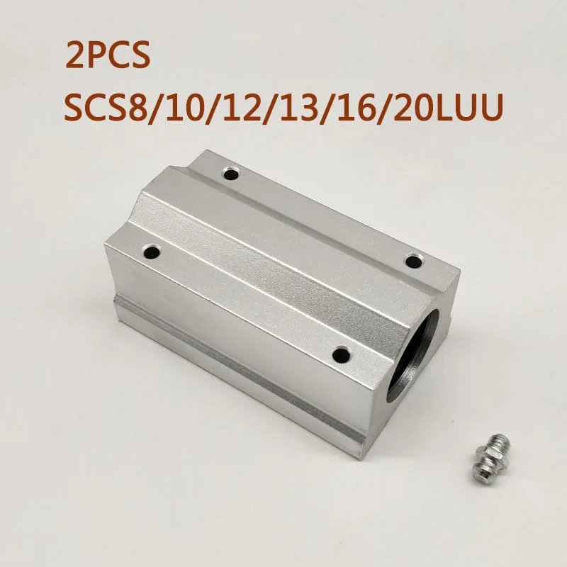 2 шт. фрезерный станок с ЧПУ SCS8LUU SCS10LUU SCS13LUU SCS12LUU SCS16LUU SCS20LUU 8 мм 20 | Обустройство дома