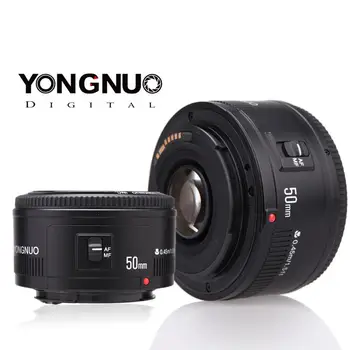 

YongNuo YN50mm Lens F1.8 II Large Aperture Auto Focus Lens for Canon Bokeh Effect Lens Standard Fixed Focus Lens R42