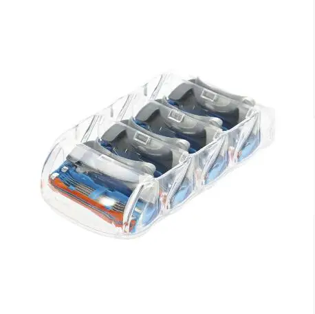 Hot 4pcs Men Razor Blades Shaving Cassettes Facial Care Men Shaving Blades Compatible 3