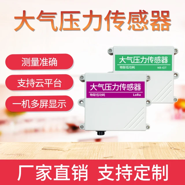 Nagy Pontosságú Légnyomás-Érték Megfigyelése Rs485 Falra Szerelt Légköri Nyomáshőmérséklet-Adó - Image 3