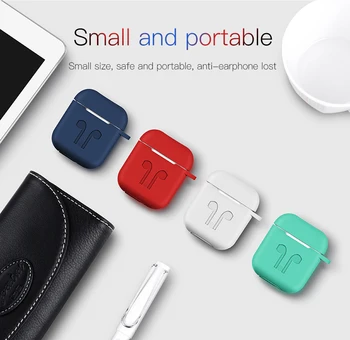 

Silicone Earphone Case Storgage Bag Protective Case for Airpods