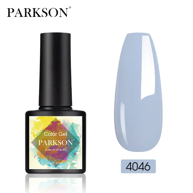 Parkson No Wipe Top Coat Base Coat Nail Gel polish Design Enhancer Varnish Semi Permanent Soak Off UV LED Nail Art Tool 4046