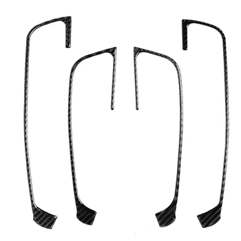 

Carbon Fiber Styling Door Armrest Handles Frame Cover Trim Sticker for Audi A3 8V 2014-2019 Interior Accessories
