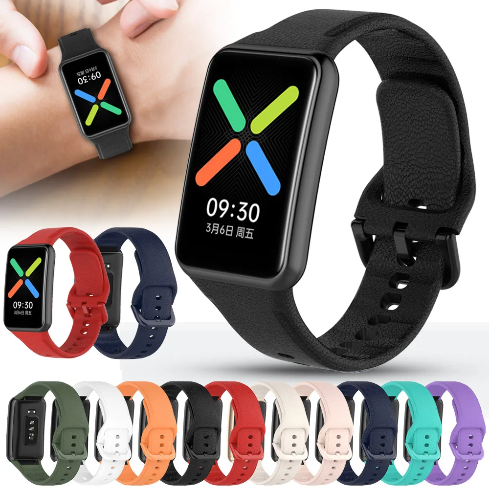 

For oppo watch free Strap Smart Bracelet Fashion Silicone Sport Replacement Wristband Bracelet Watchband