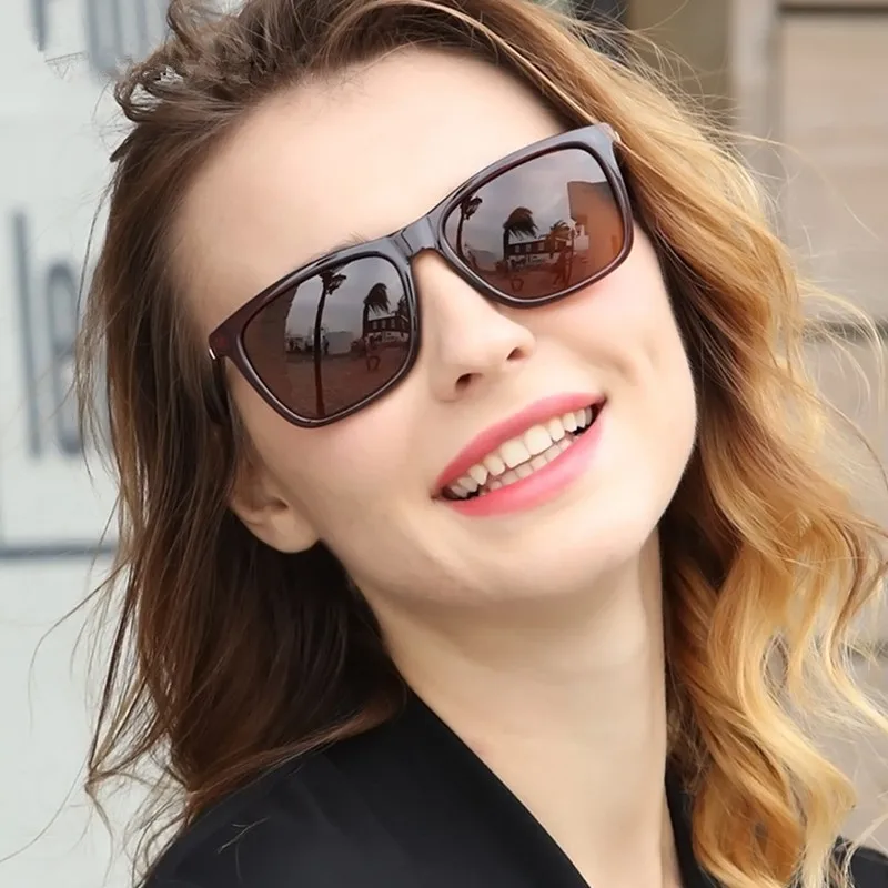 

HJYBBSN Trend Fashion Square Sunglasses Women Brand Designer 2019 Classic Colorful Men Outdoor Driving Sun Glasses UV400 Unisex