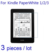 3 шт./лот мягкие Экран протекторы для Amazon Kindle Paperwhite 1/2/3 4 KPW4 Clear/матовая/нано Анит-взрыв защитная пленка