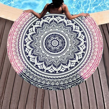 

Beach Towel Tassel Yoga Mat Carpet Tapete Doormat Tapestry Indian Mandala Blankets Bathroom Carpet Camping Mattress 8 Color