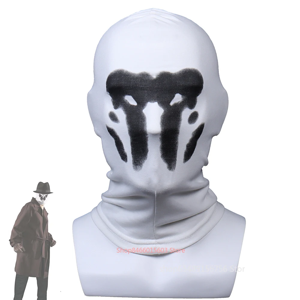 Rorschach Mask Moving Ink Blots Clipart