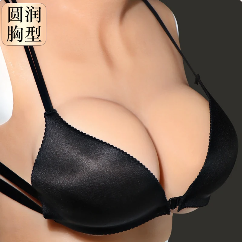 Fake Women's Boobs Realistic Silicone Breast Forms For Crossdressing Drag Queen Shemale Crossdresser Transgender B C D E G H Cup