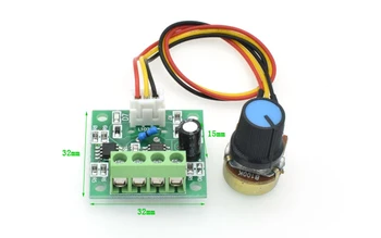 

DC PWM motor governor board 1.8V 3V 5V 6V 12V 2A speed control module 1803BW