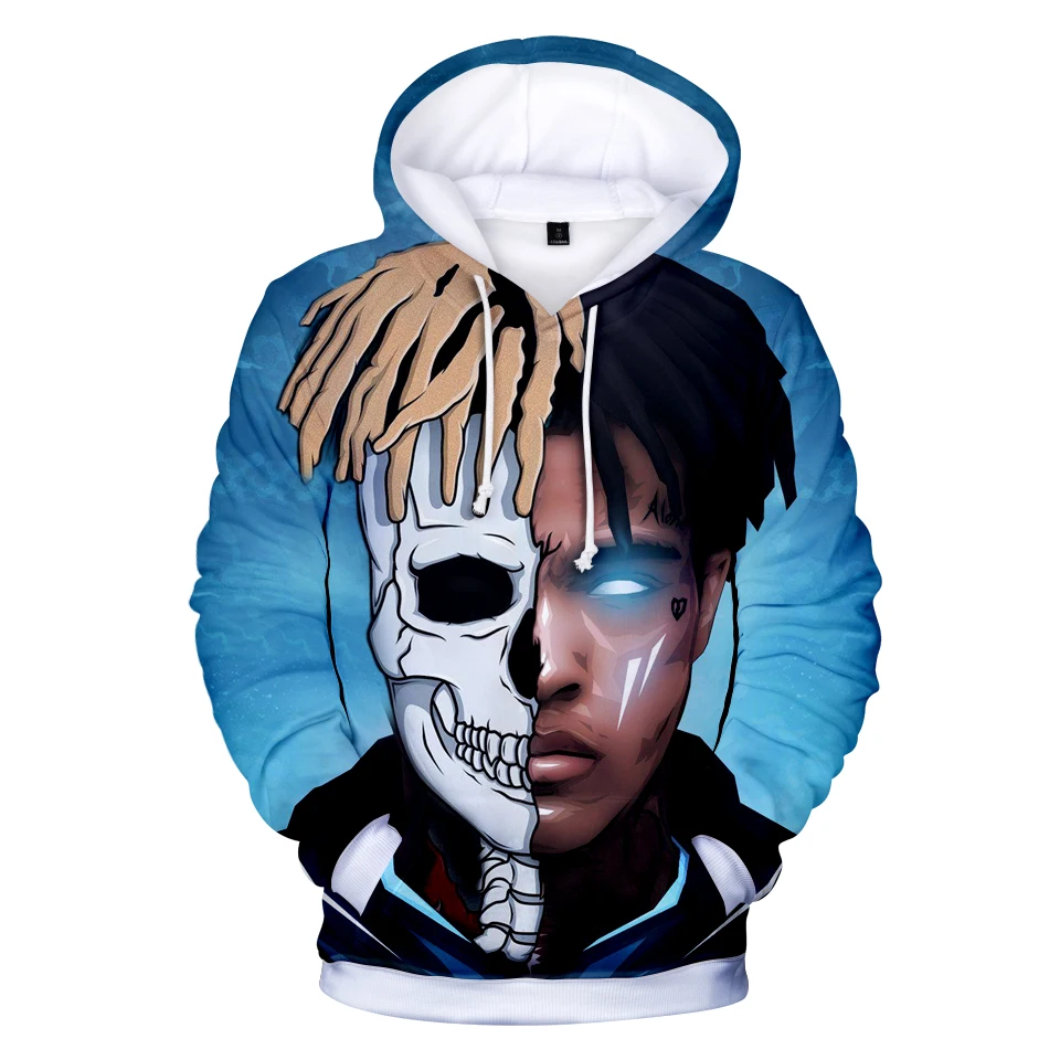 XXXTentacion/модные 3D толстовки для мужчин и женщин рубашка для мальчиков и девочек с перчатками и песнями Детский Классный свитер на осень и зиму