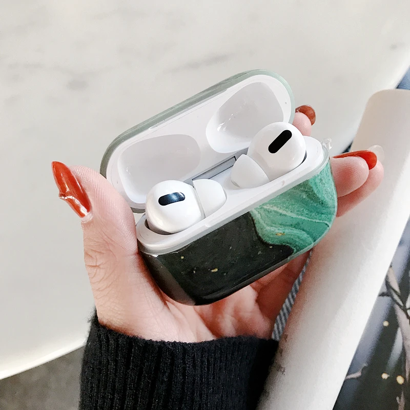 

Marble Pattern Protective Bags cover for Apple Airpods Pro Wireless Bluetooth Earbuds Case for Airpods Pro 3