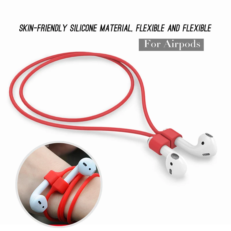 Ремешок для наушников для Airpods Pro, ремешок с магнитной шнуровкой для AirPods 1, 2, 3, bluetooth-наушники, силиконовый шнур-кабель