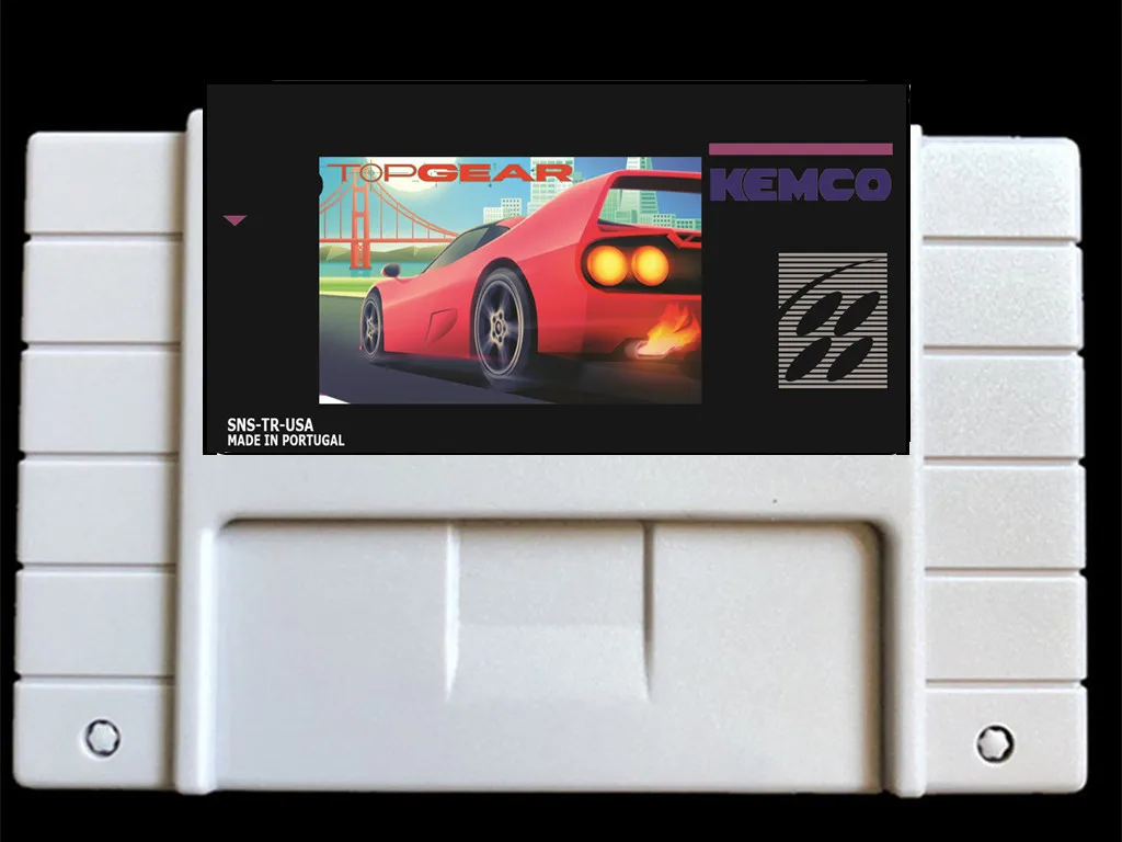 

Top Gear Especial 2018 - NTSC version 46 pins Video games card NTSC version for Retro Video games Console !
