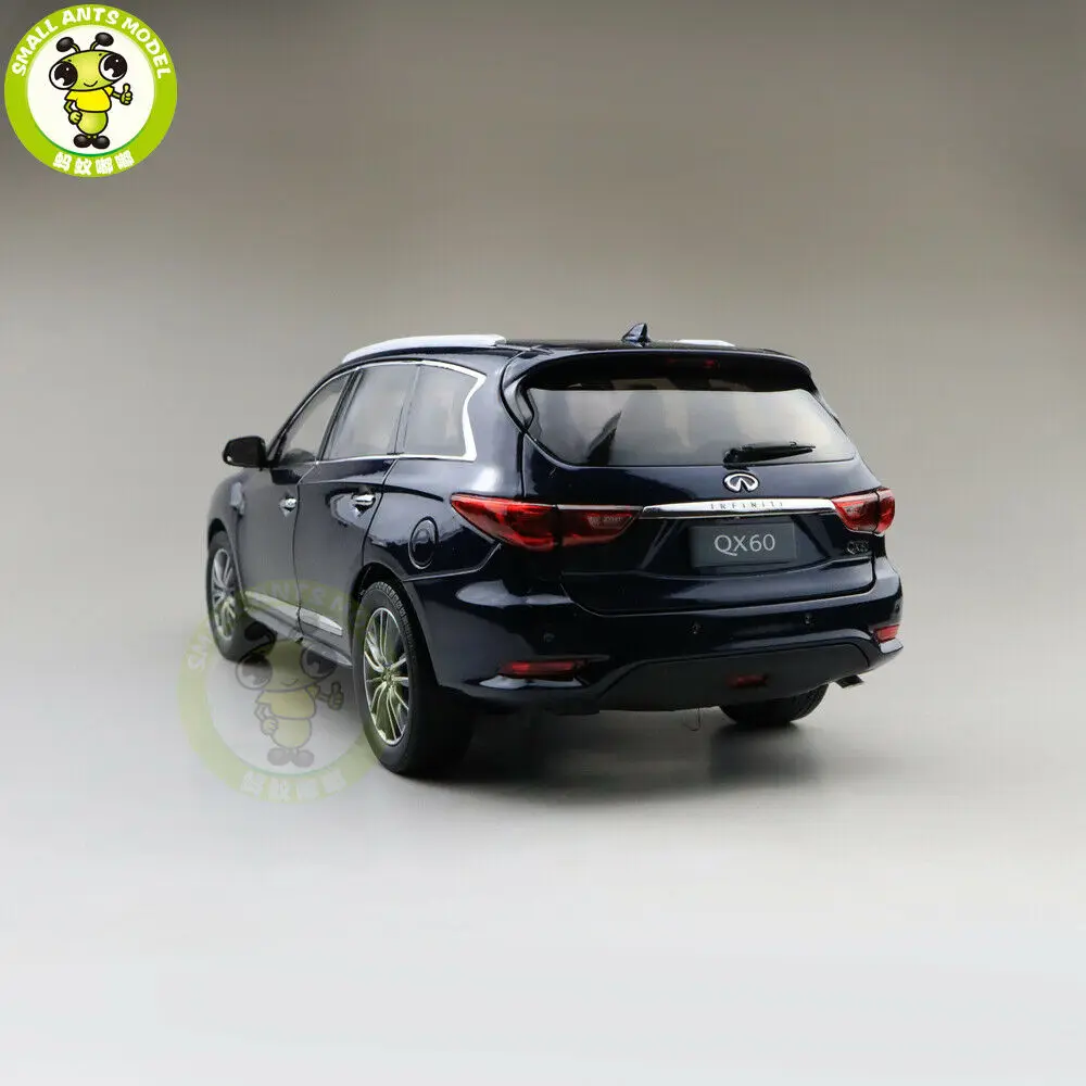 1/18 Infiniti QX60 литой модельный автомобиль игрушки подарки для мальчиков и девочек, синие