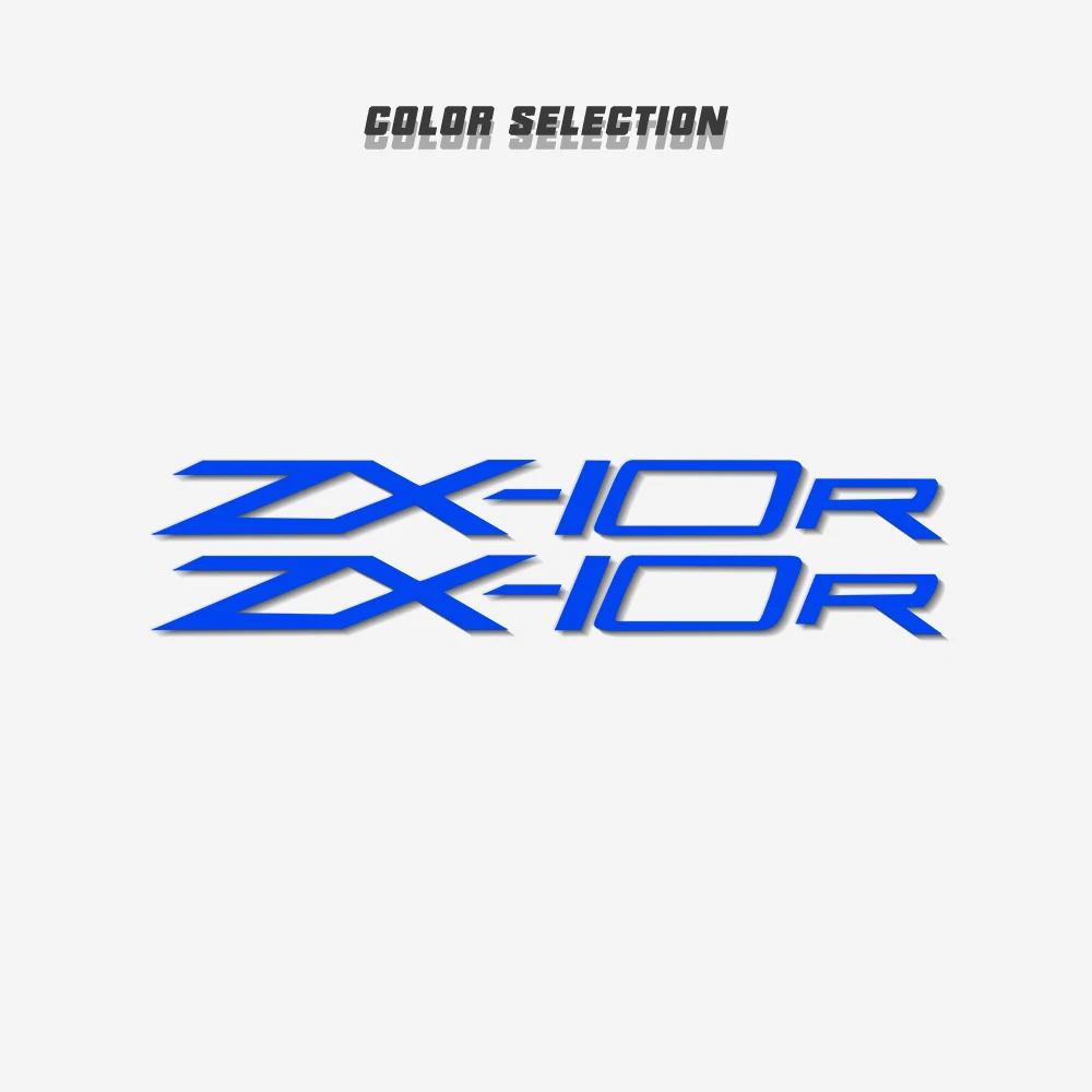 カワサキZX-10R,zx10r,zx 10r,ロゴ付きオートバイ反射ステッカー,燃料