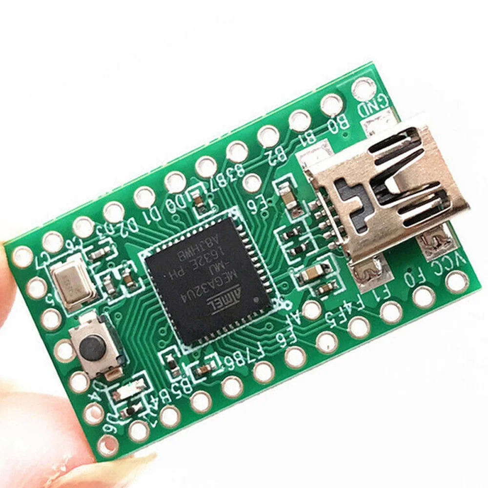 1 Set Teensy 2.0 USB Keyboard Mouse AVR MEGA32U4 U Disk Experiment Board For Arduino Integrated Circuits 8-bit Processor