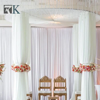 

adjustable pipe and drape wedding canopy stage backdrop marriage decoration