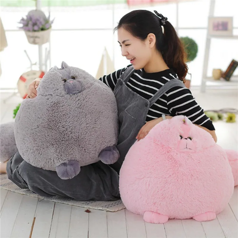 Kawaii пушистый кот, плюшевые игрушки, персидский кот, мягкие куклы, мягкая подушка, чучело животных, куклы, детские игрушки, рождественские подарки