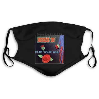 

New HUSKER DU *Flip Your Wig Punk Rock Band White To Man Mouth Mask Women's kid PM2.5