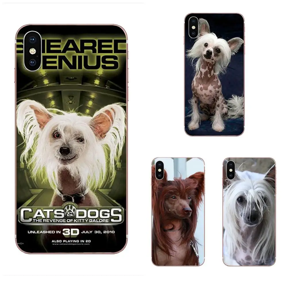 

For Xiaomi Redmi Note 2 3 3S 4 4A 4X 5 5A 6 6A Pro Plus Soft TPU Protector Cases Cute Dog Of Breed Chinese Crested