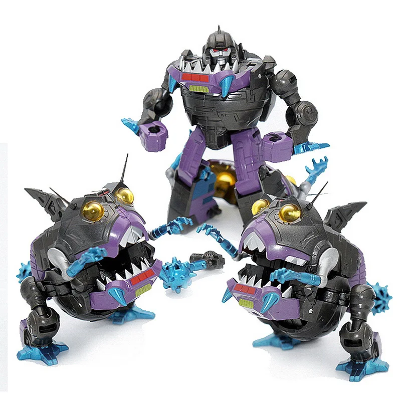 

TAKARA TOMY Transformation MF-26 Shark Fine 3IN1 Standard Color Matching Action Figure Deformation Robot Children Gift Toys