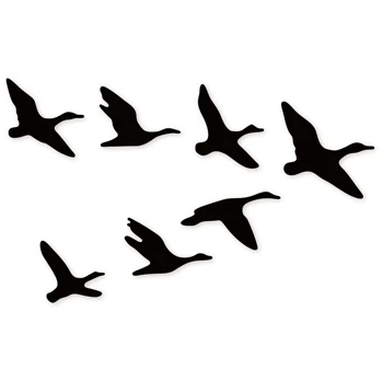 

McDies Row Of Wild Geese Metal Cutting Dies Craft Dies Scrapbooking New 2019 Dies Cut Stamps Embossing Stencils PaperCardsMaking