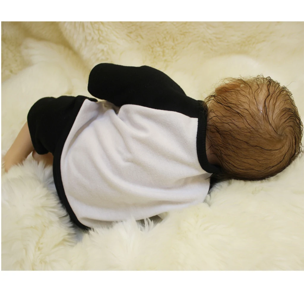 

18'' Silicone Vinyl Newborn Doll Baby Unpainted Blank Full Body & Limbs DIY Doll Kits
