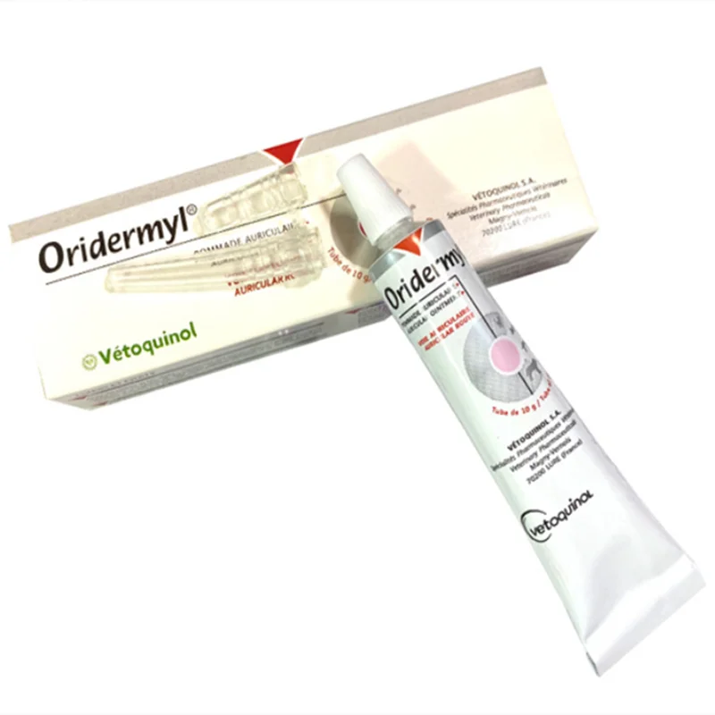 Vetoquinol Oridermyl лечебный грибок для ушей кошек и собак-10 г | Дом сад