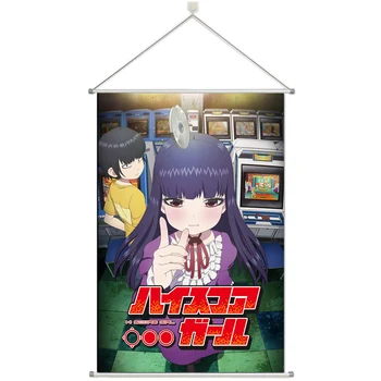 

Anime High Score Girl Prsonalize Customer Made Alloy Fabric Wall Poster Scroll 60x90cm 24x36inches